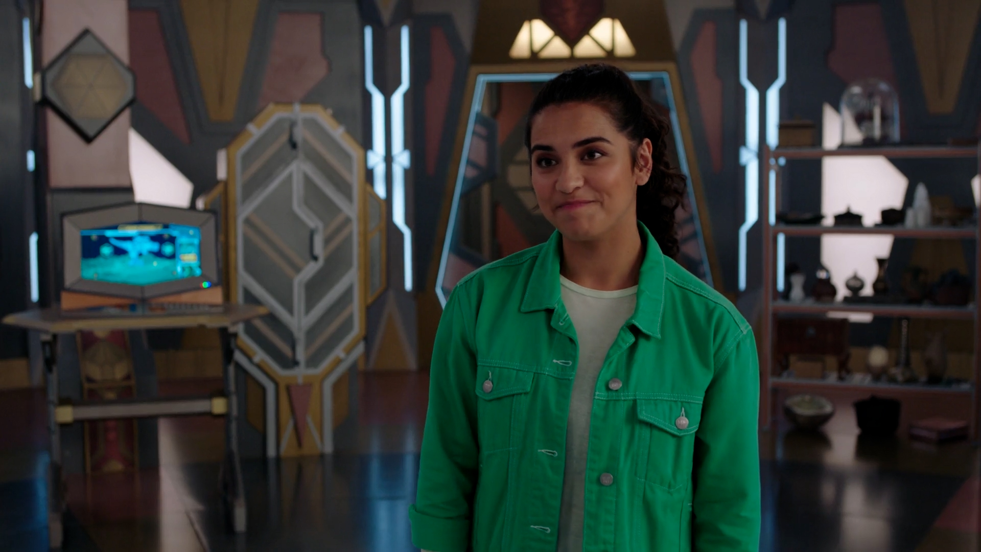 Izzy Garcia / Tigre Fury Ranger Vert
