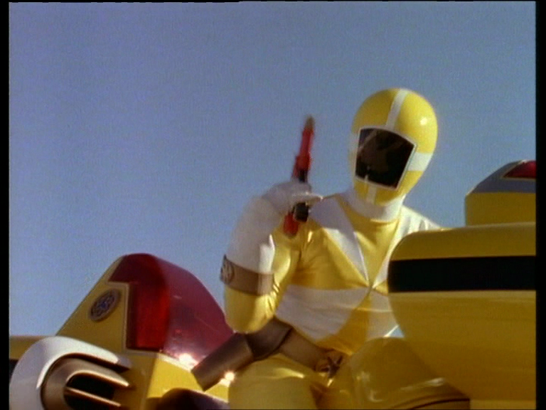 MOTO ECLAIR JAUNE