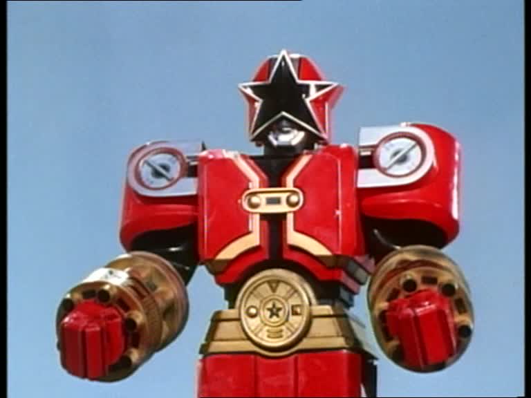 Zord de Combat Rouge