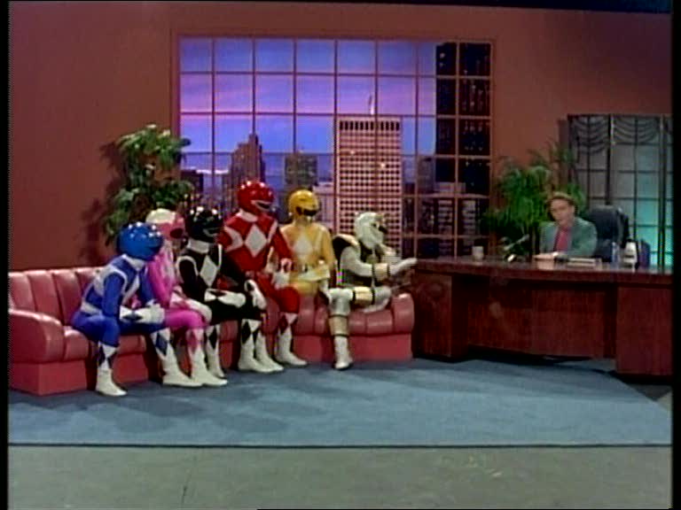 Les Power Rangers passent à la télé