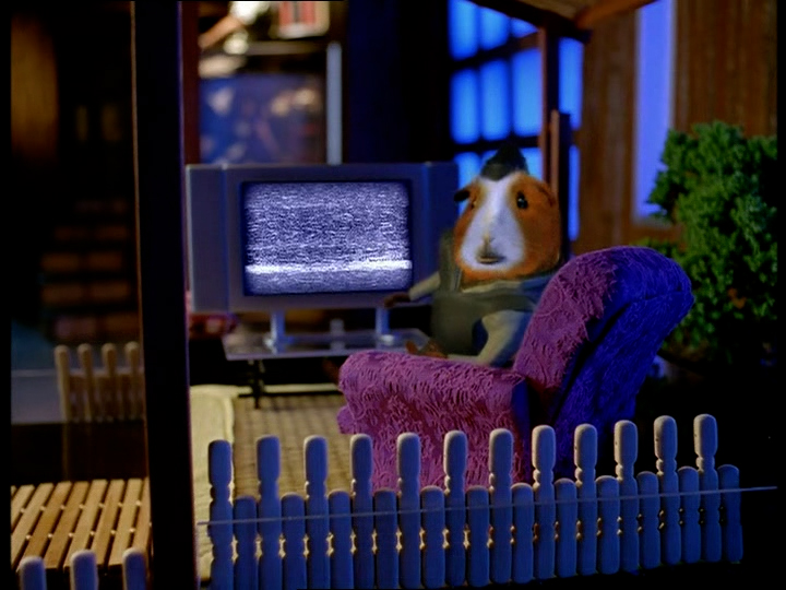 Devant la télévision