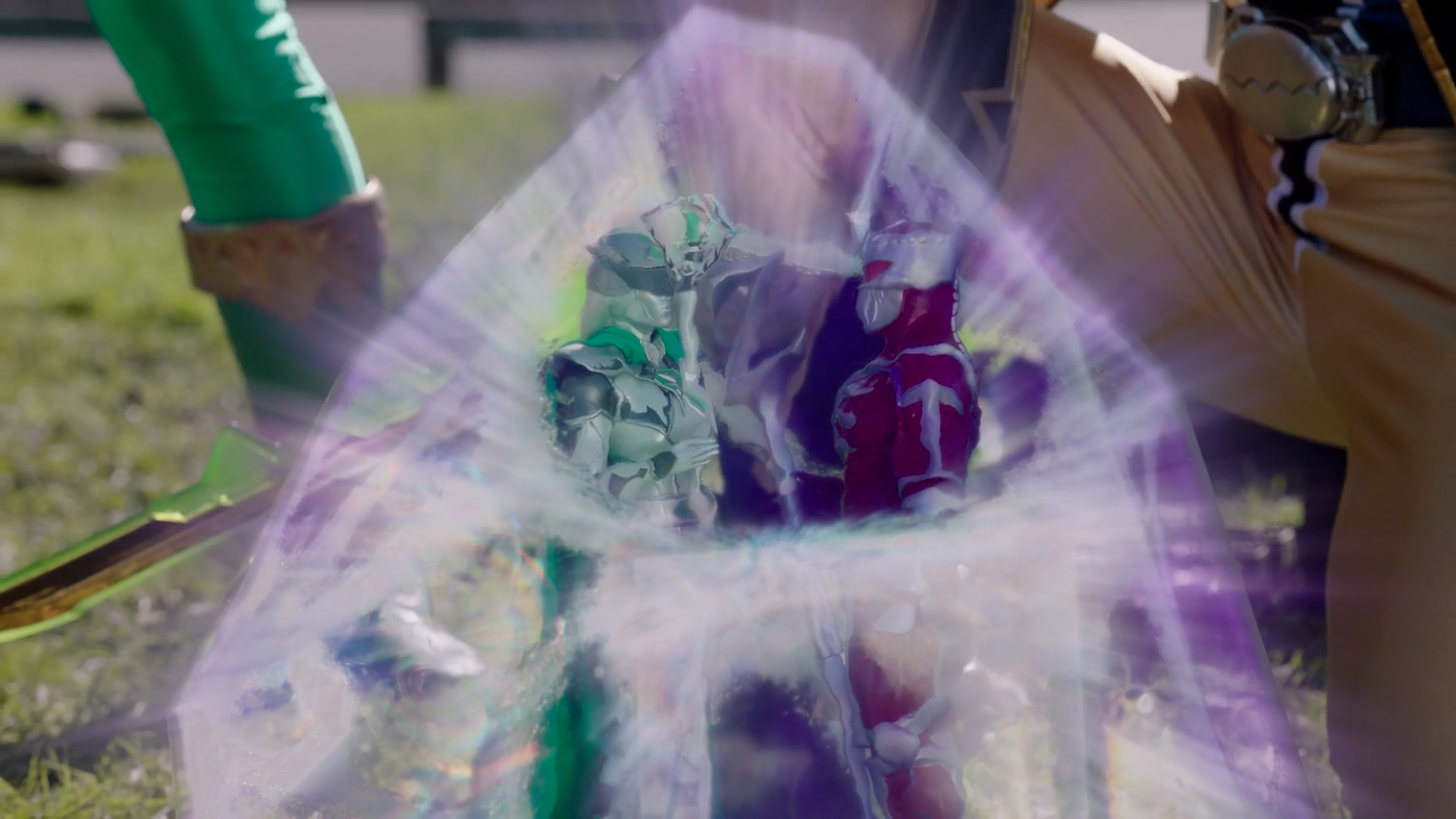 Cristal enfermant le Seigneur Zedd