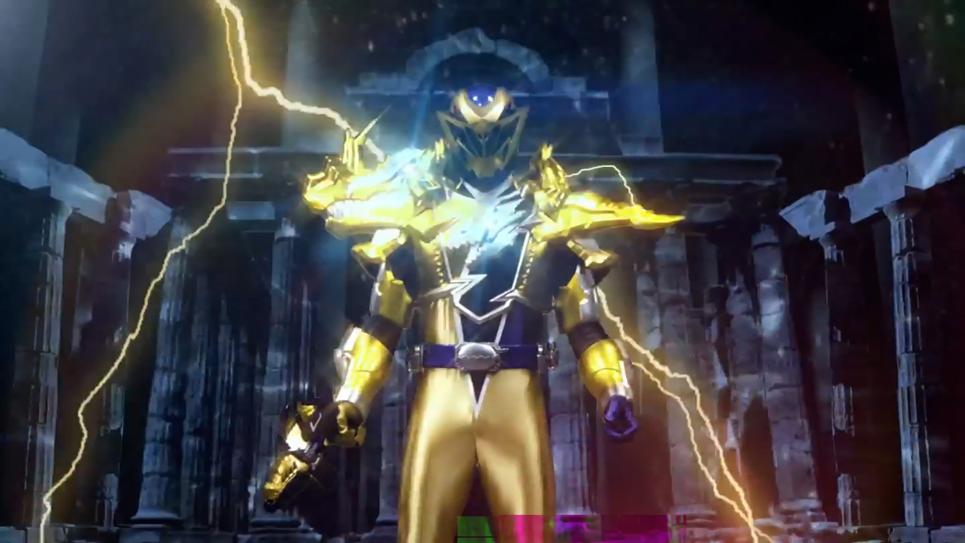 Apparition de l'Armure de Combat Electro