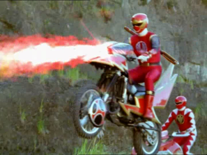 Moto Ninja Rouge