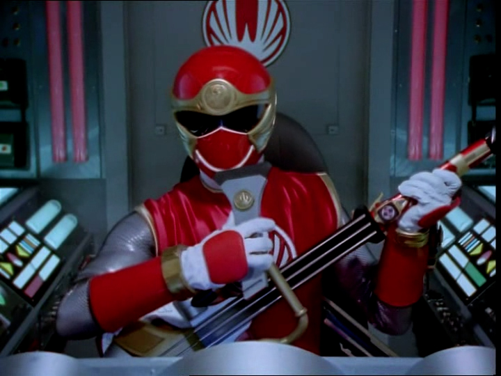 Appel par le Ranger Cyclone Rouge
