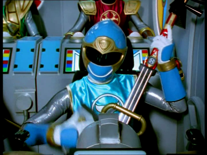 Appel par le Ranger Cyclone Bleu