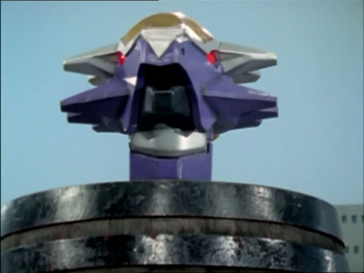 Enfermé par le Dino Stégozord