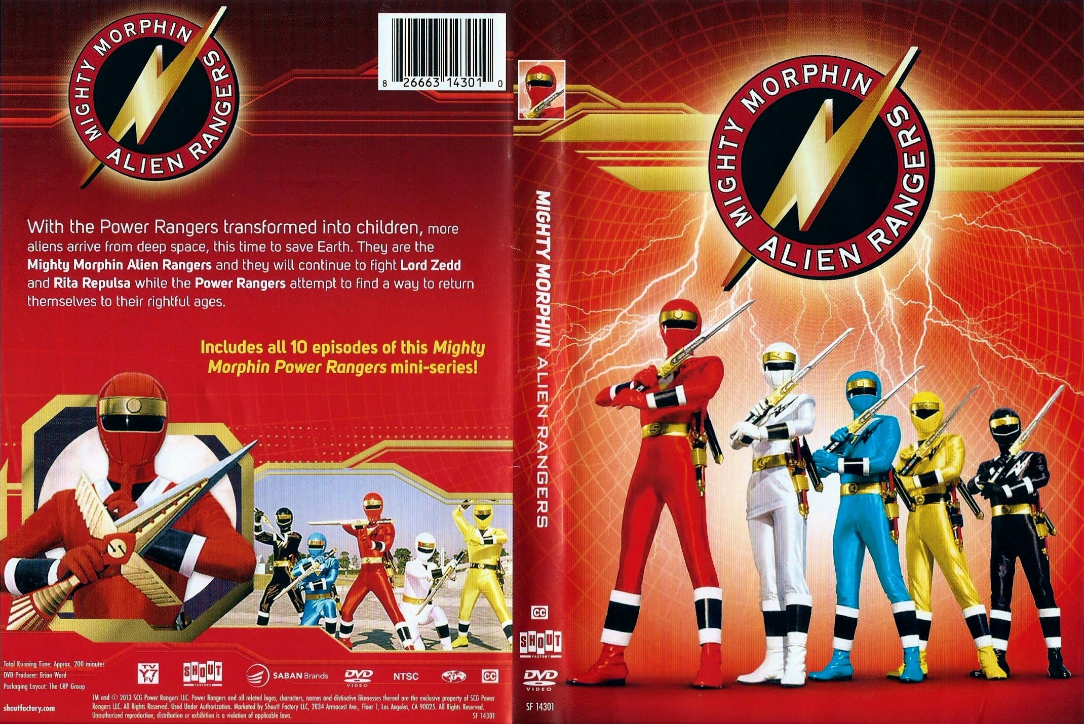 Mighty Morphin Alien Rangers