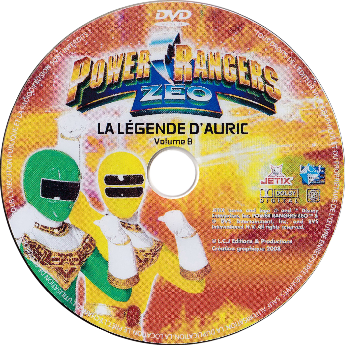 Volume 8 La légende d'Auric