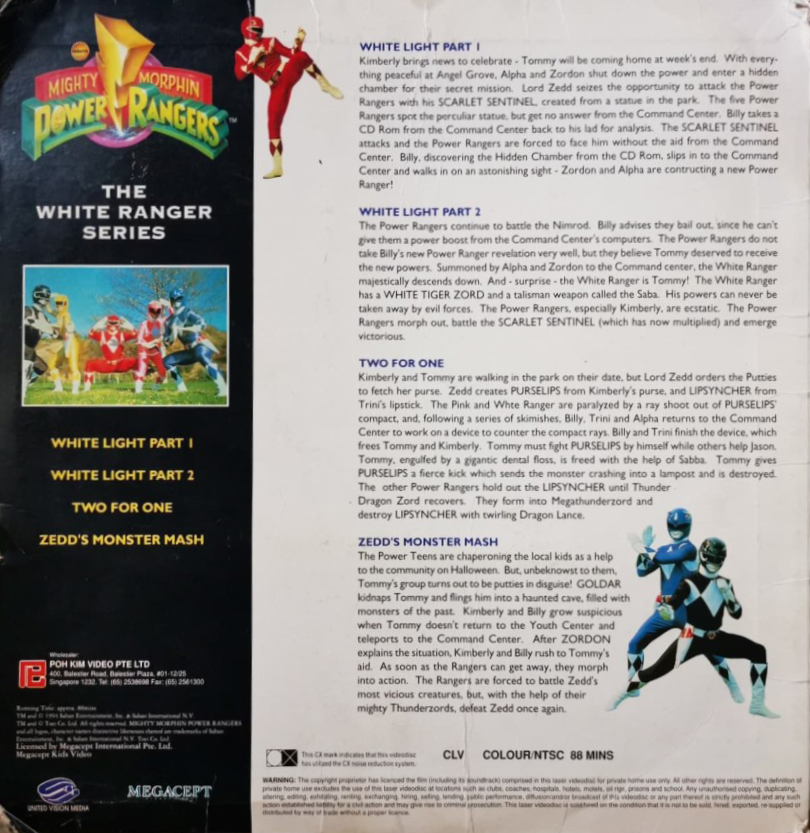 The White Ranger Series