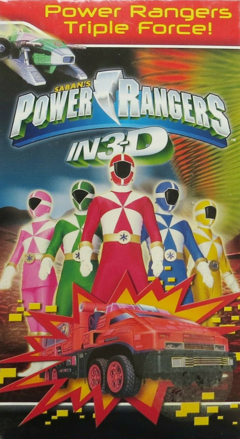 Power Rangers in 3D