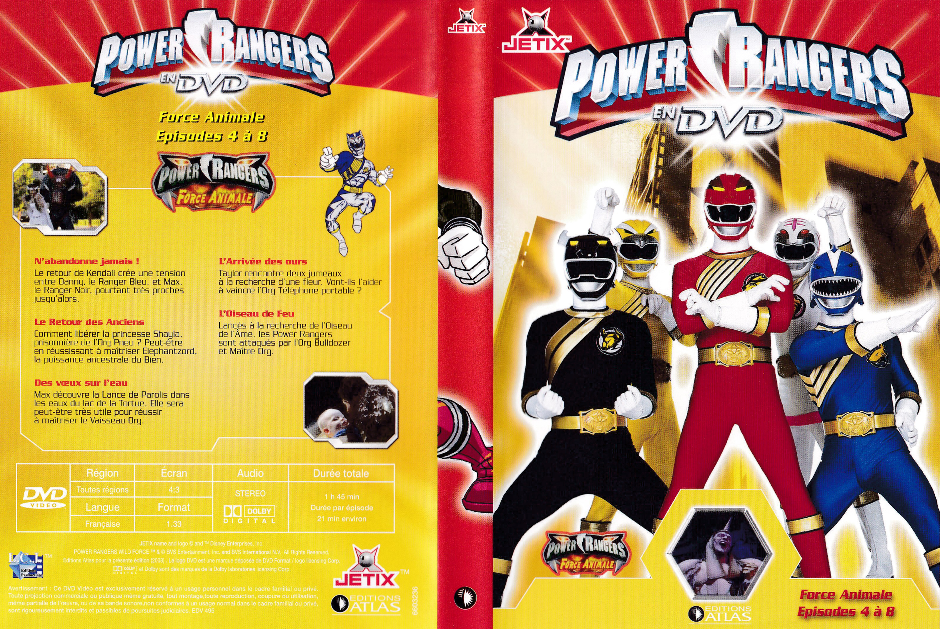 Power Rangers en DVD n°36
