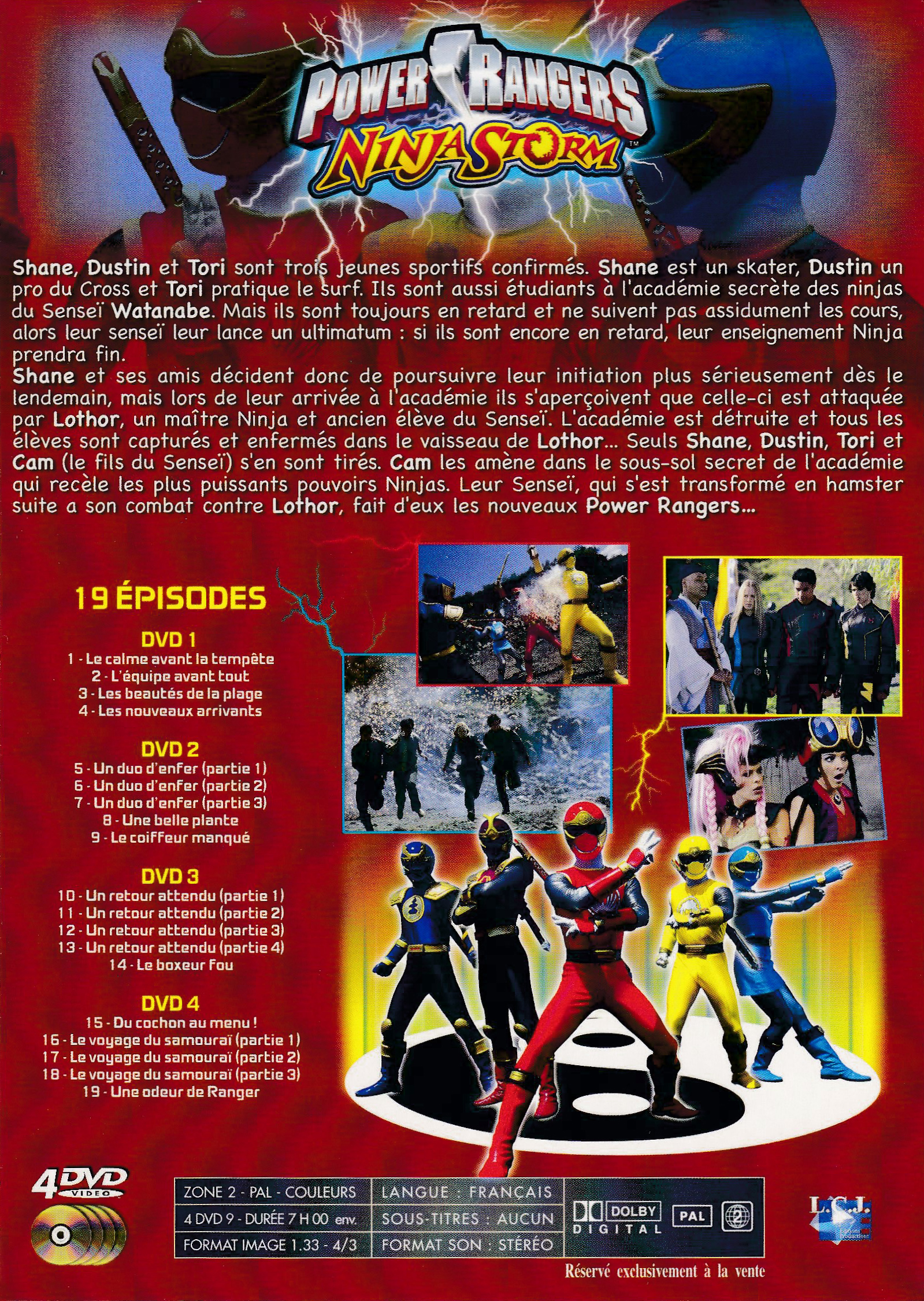 Coffret 1 19 épisodes