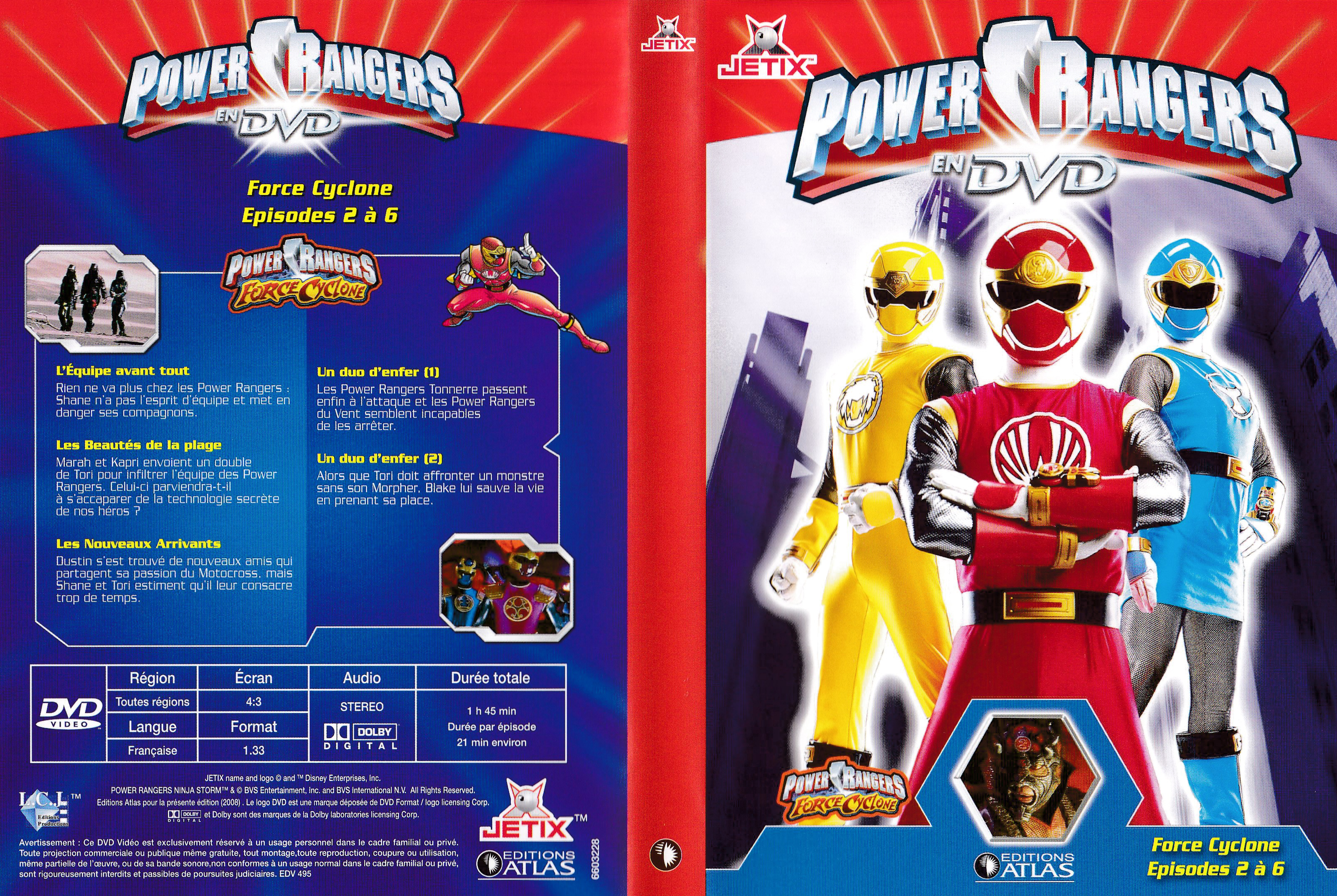 Power Rangers en DVD n°28