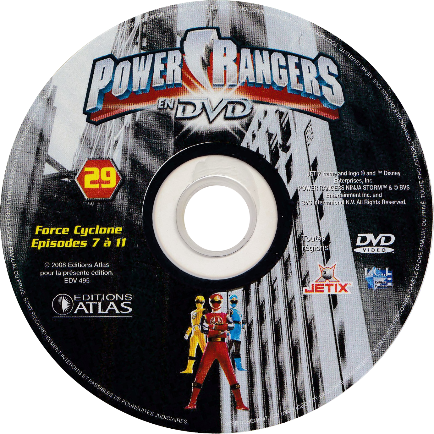 Power Rangers en DVD n°29
