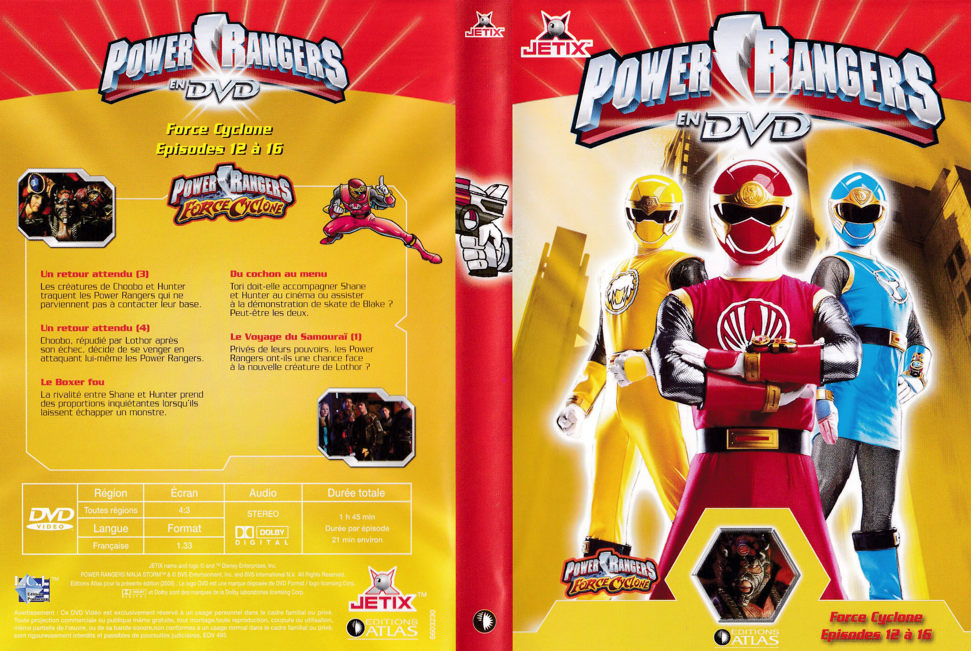 Power Rangers en DVD n°30