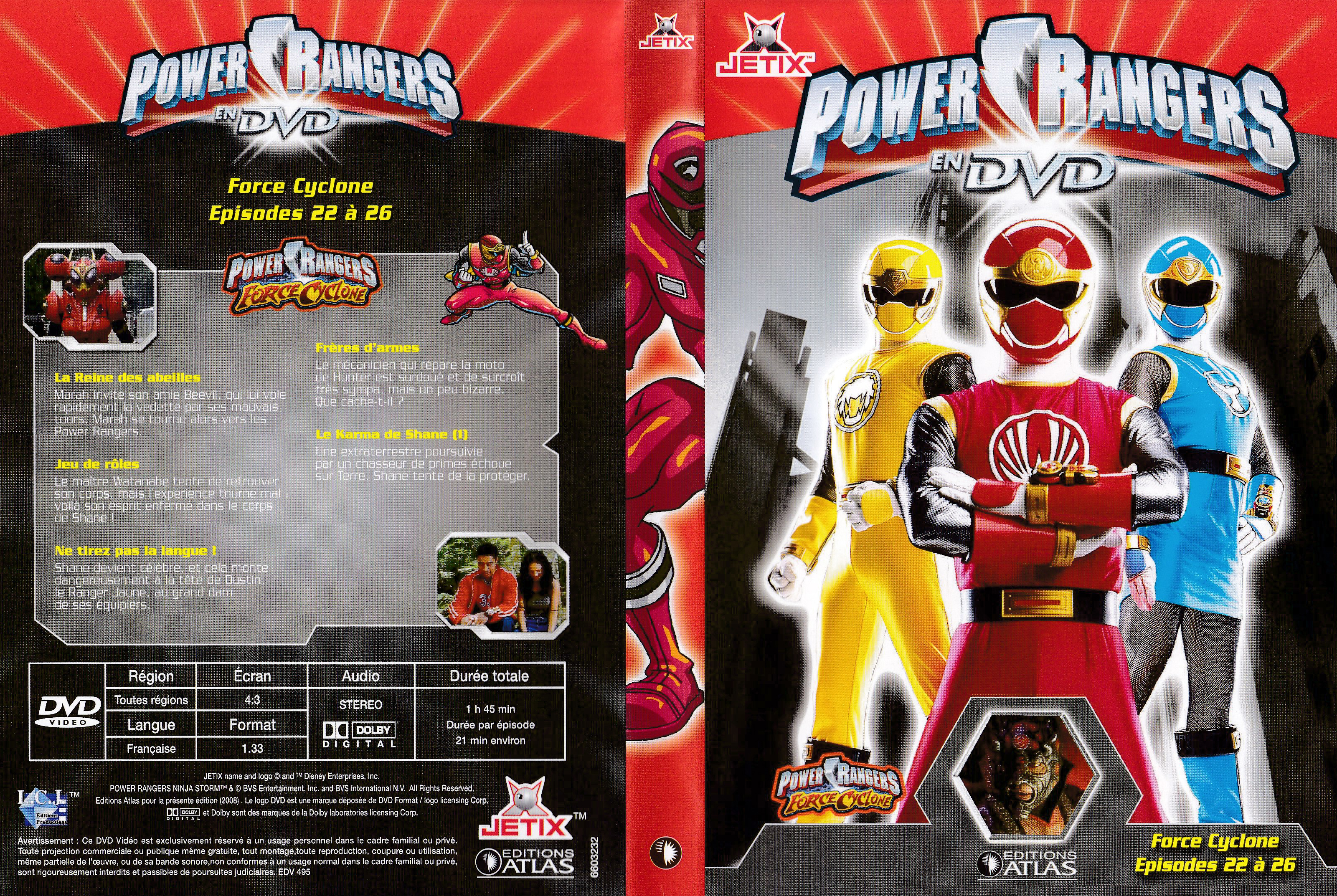 Power Rangers en DVD n°32