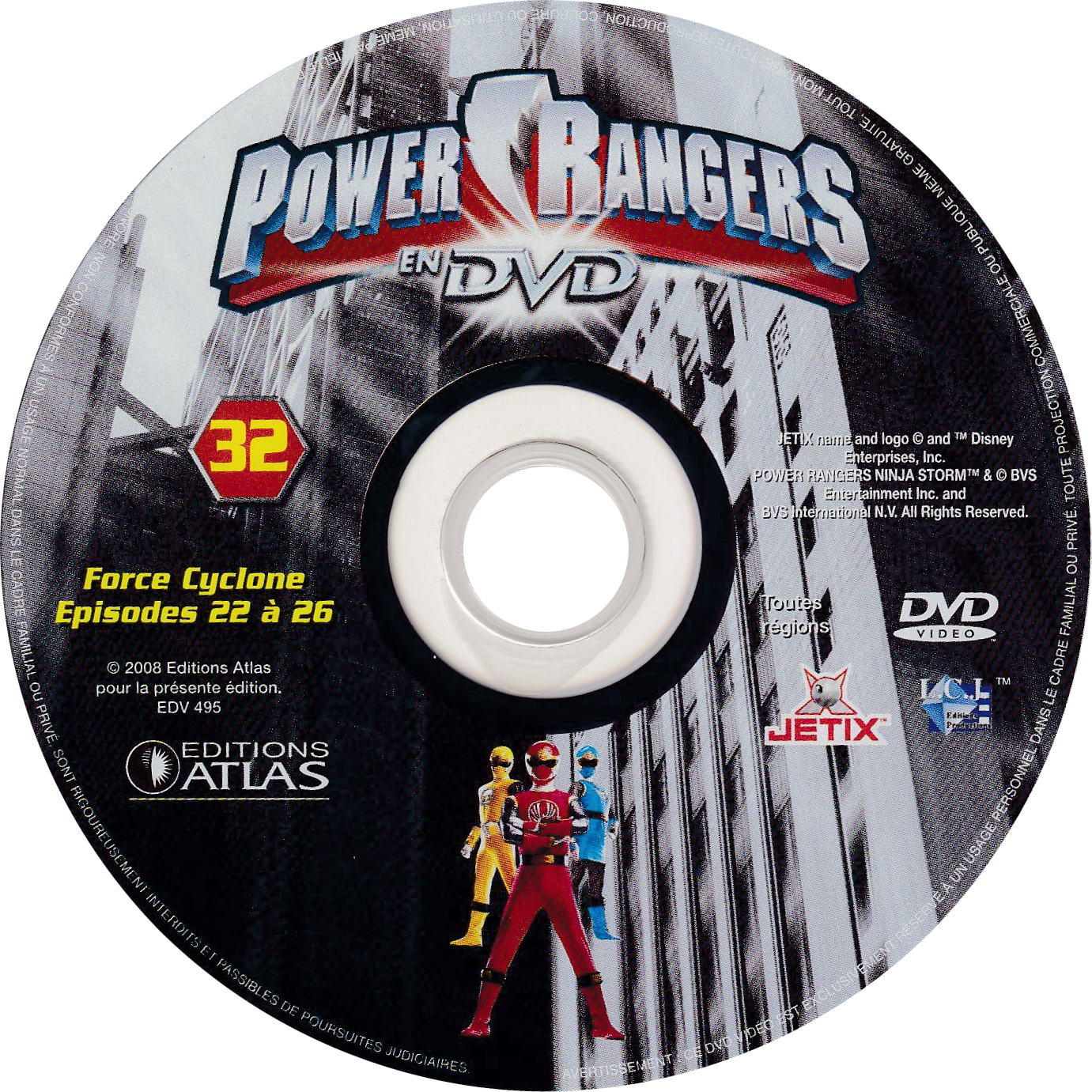 Power Rangers en DVD n°32