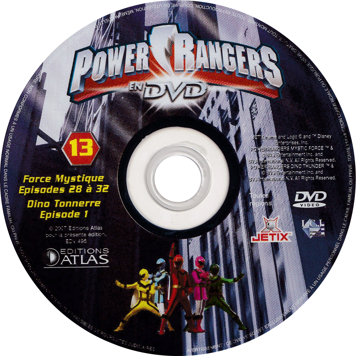 Power Rangers en DVD n°14