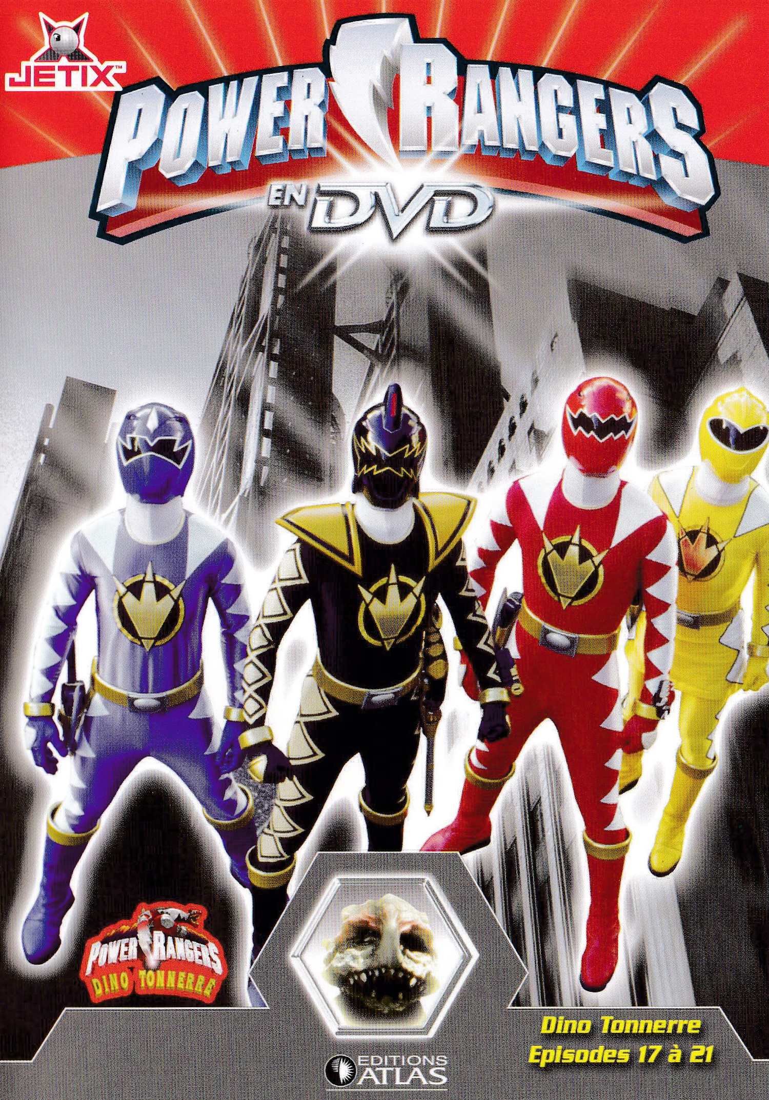Power Rangers en DVD n°17