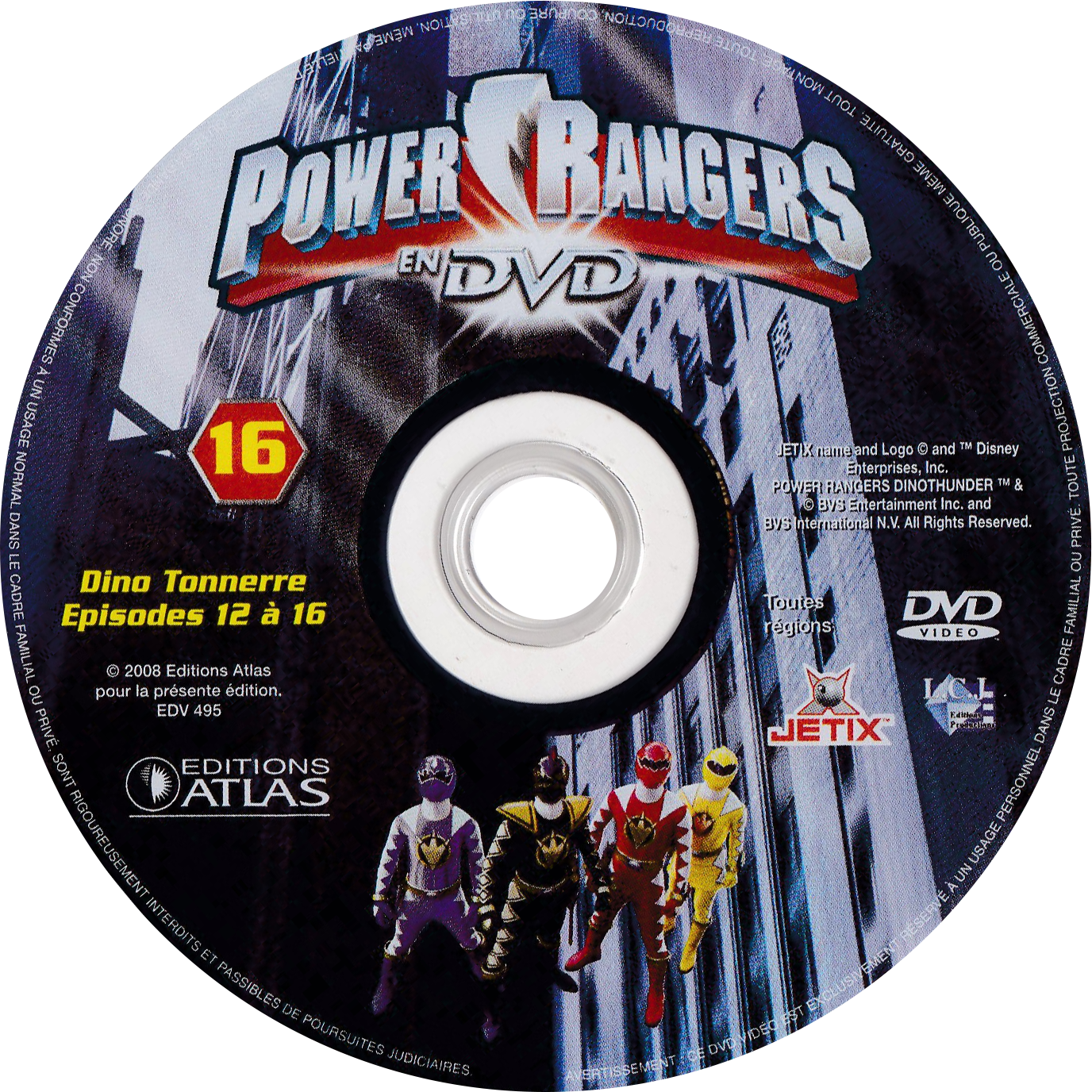 Power Rangers en DVD n°17