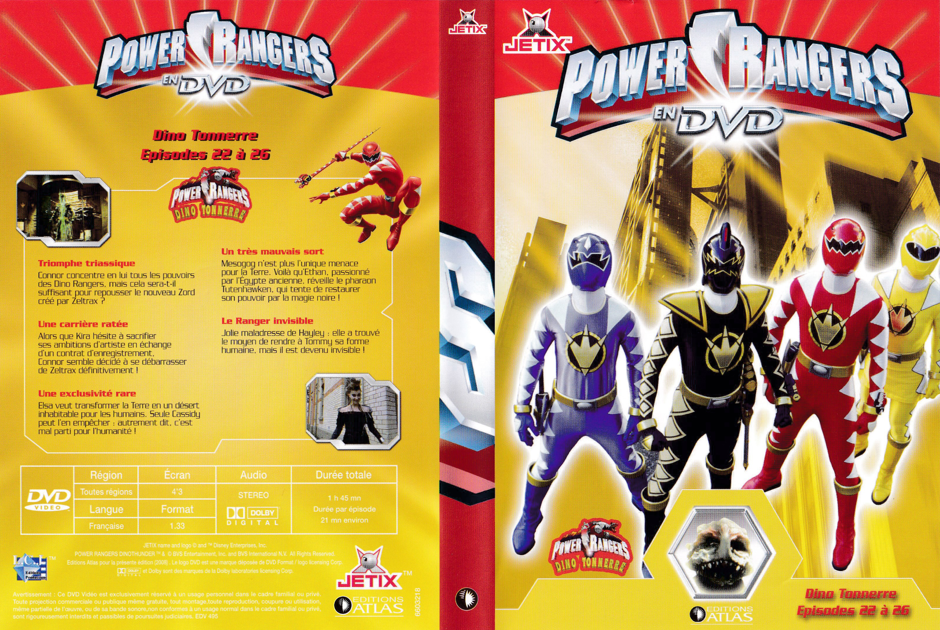 Power Rangers en DVD n°18