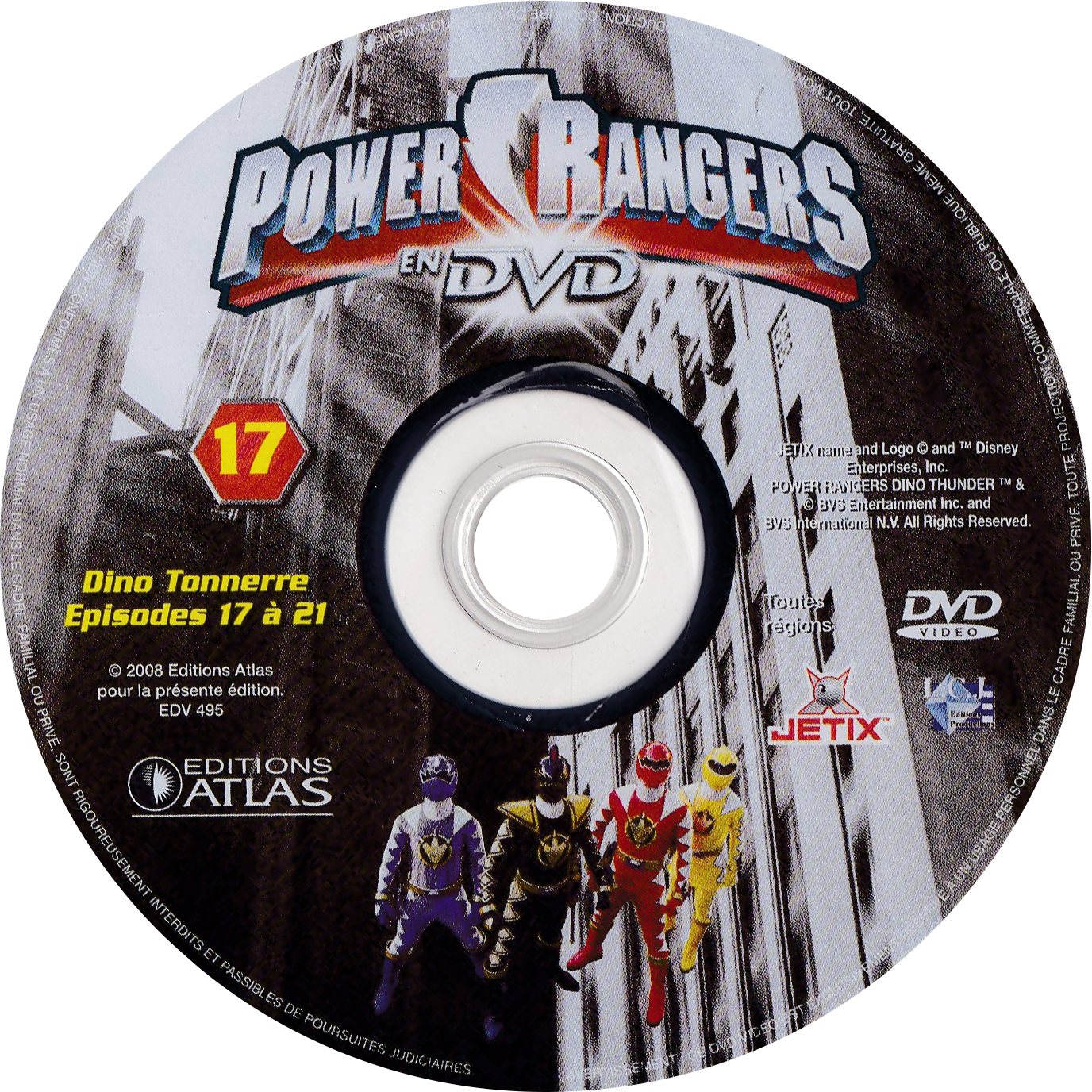 Power Rangers en DVD n°18