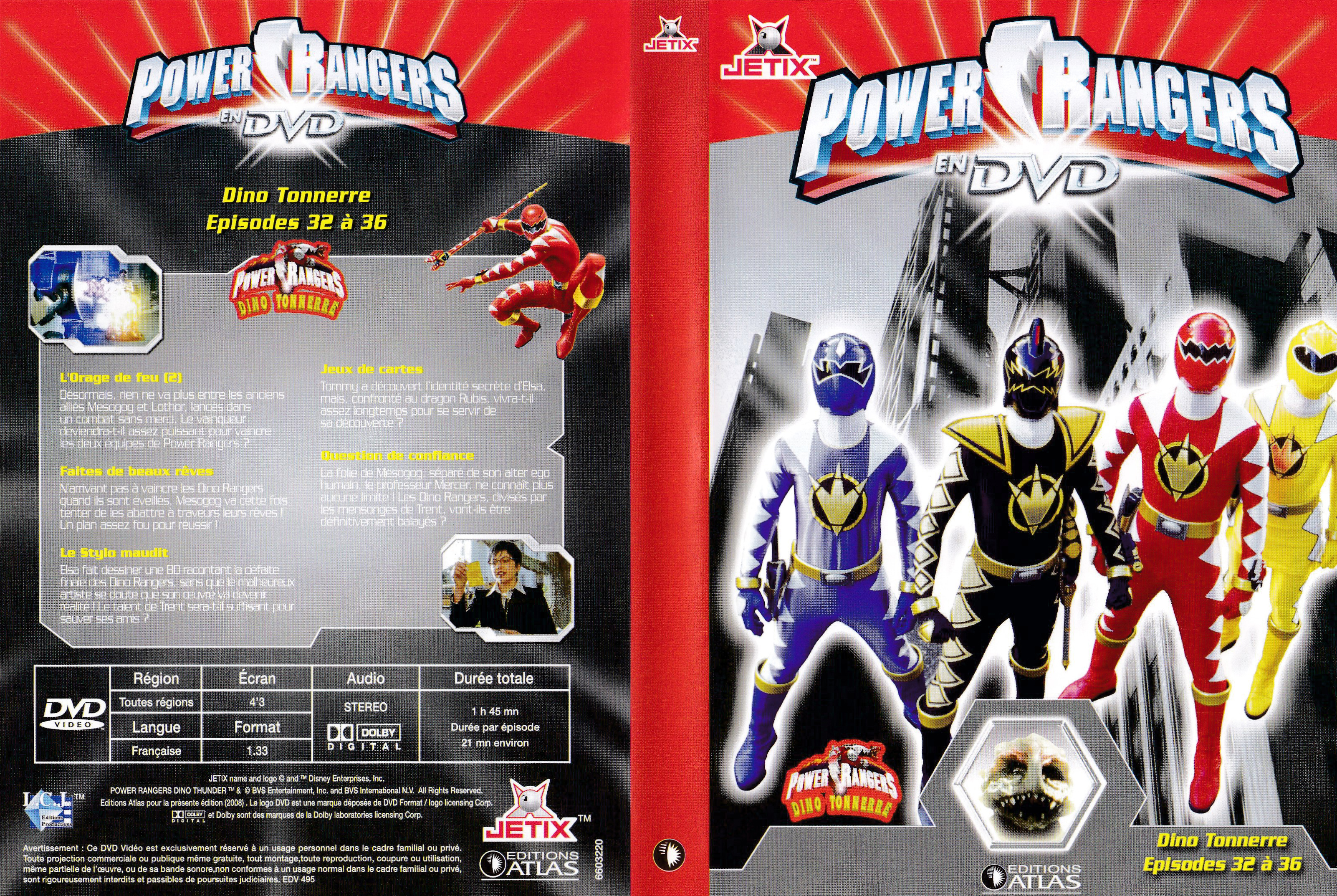 Power Rangers en DVD n°20