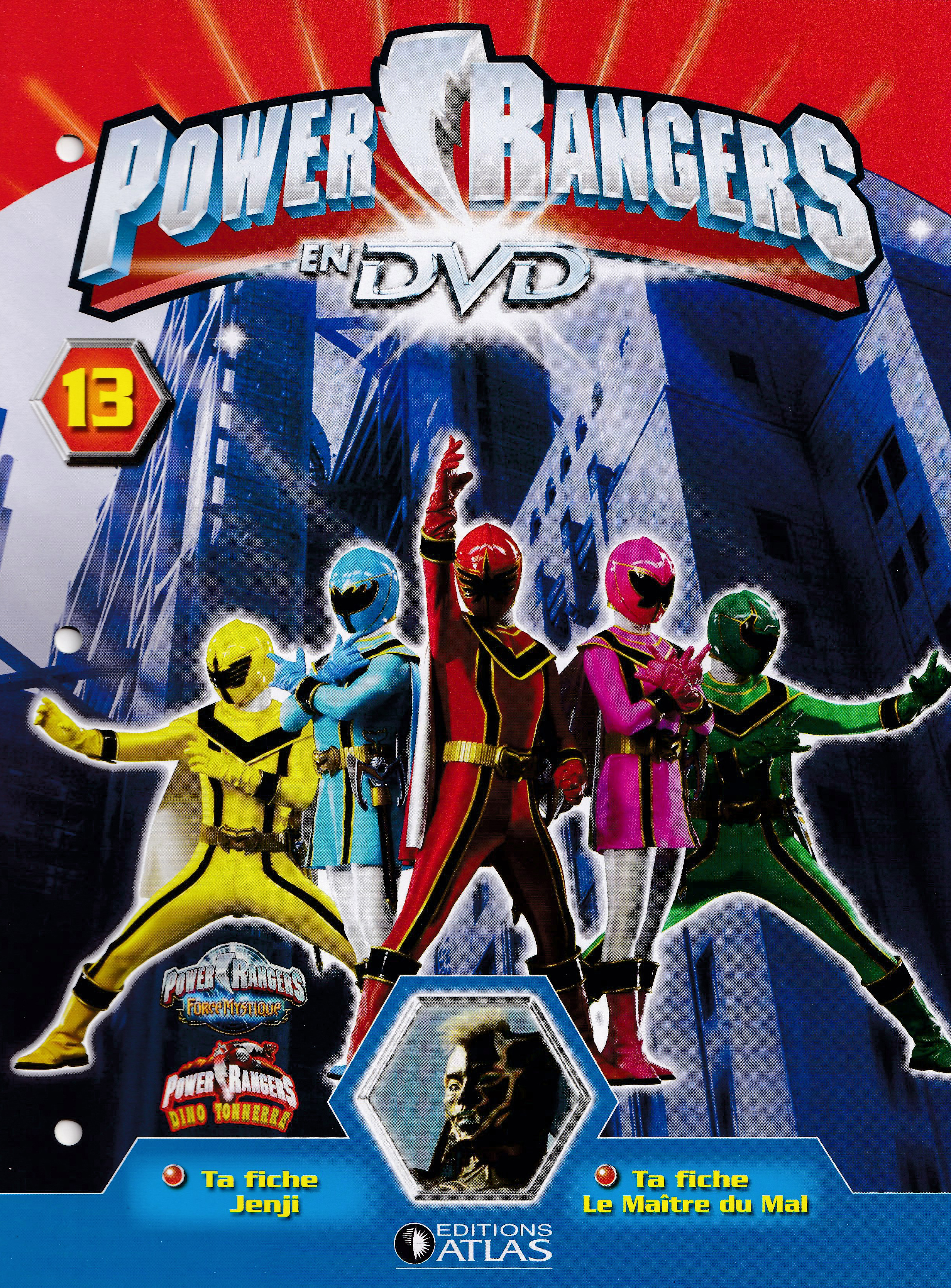 Power Rangers en DVD n°13