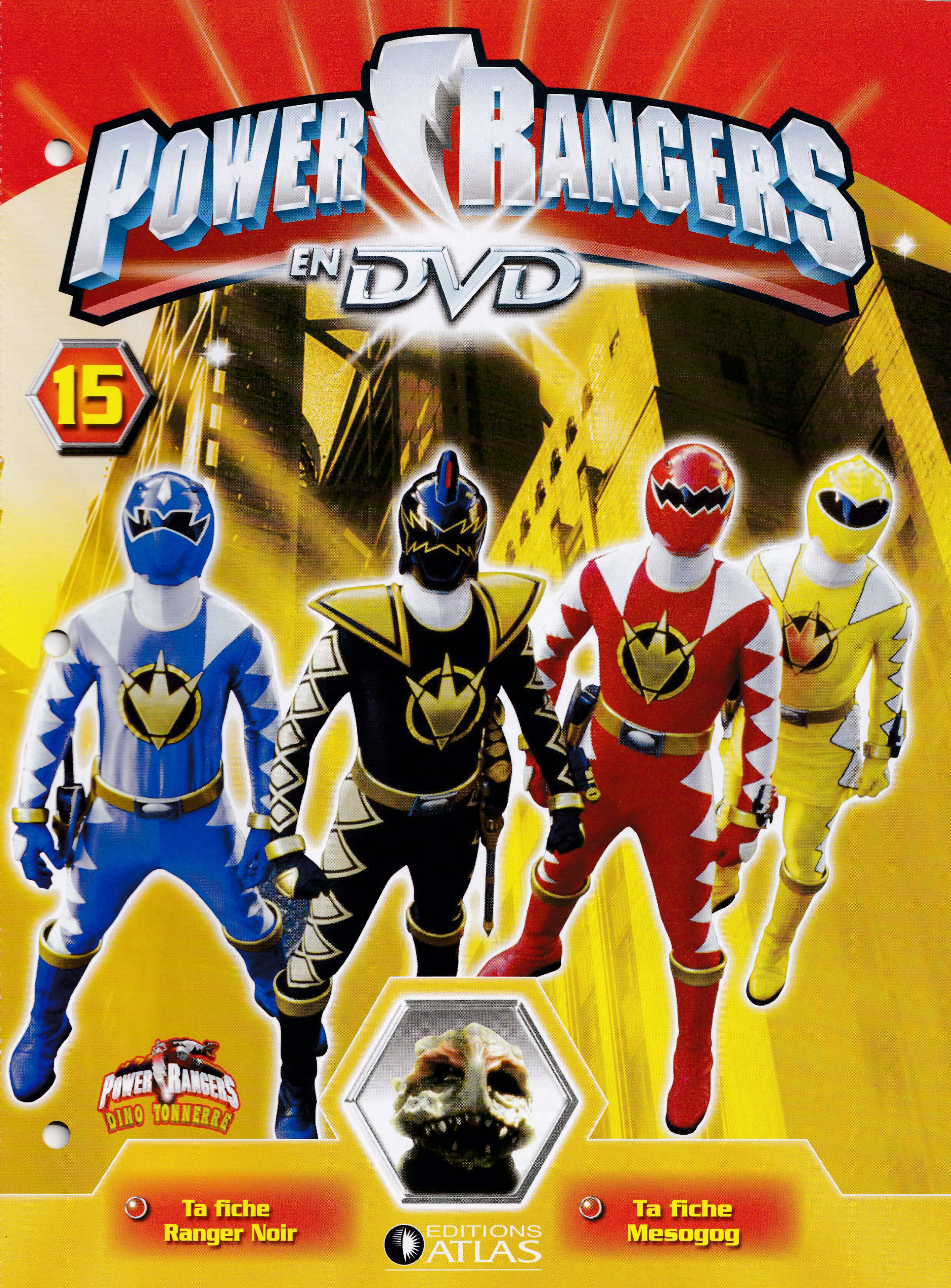 Power Rangers en DVD n°15