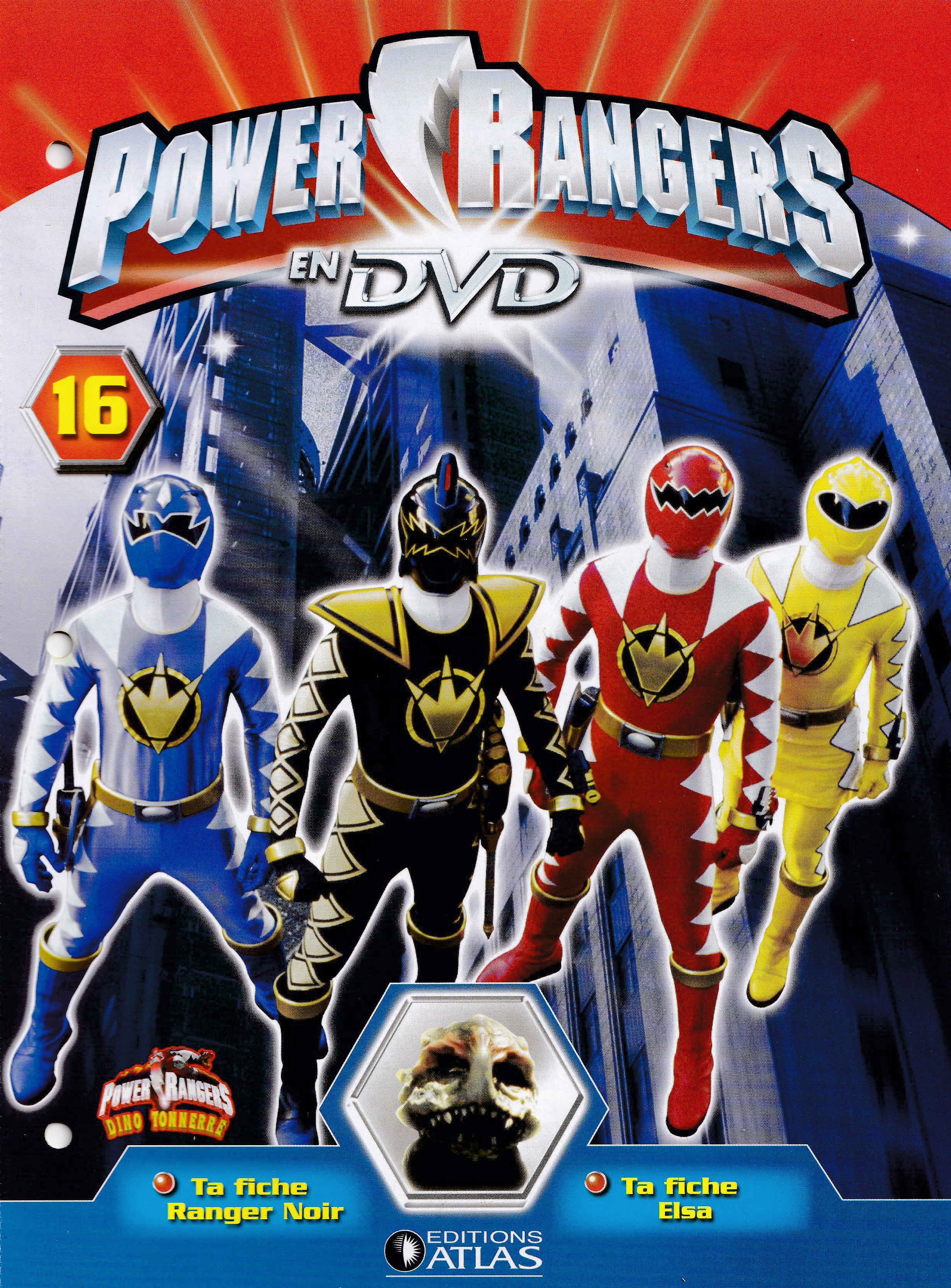 Power Rangers en DVD n°16