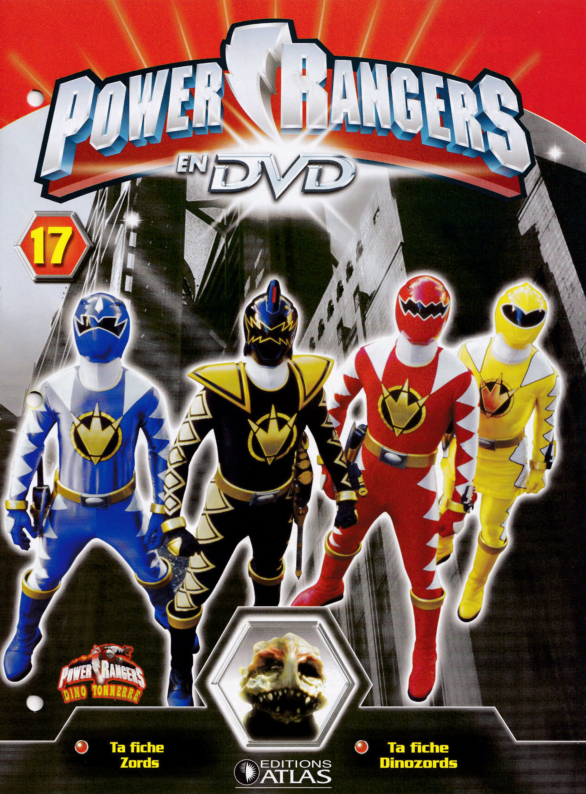 Power Rangers en DVD n°17