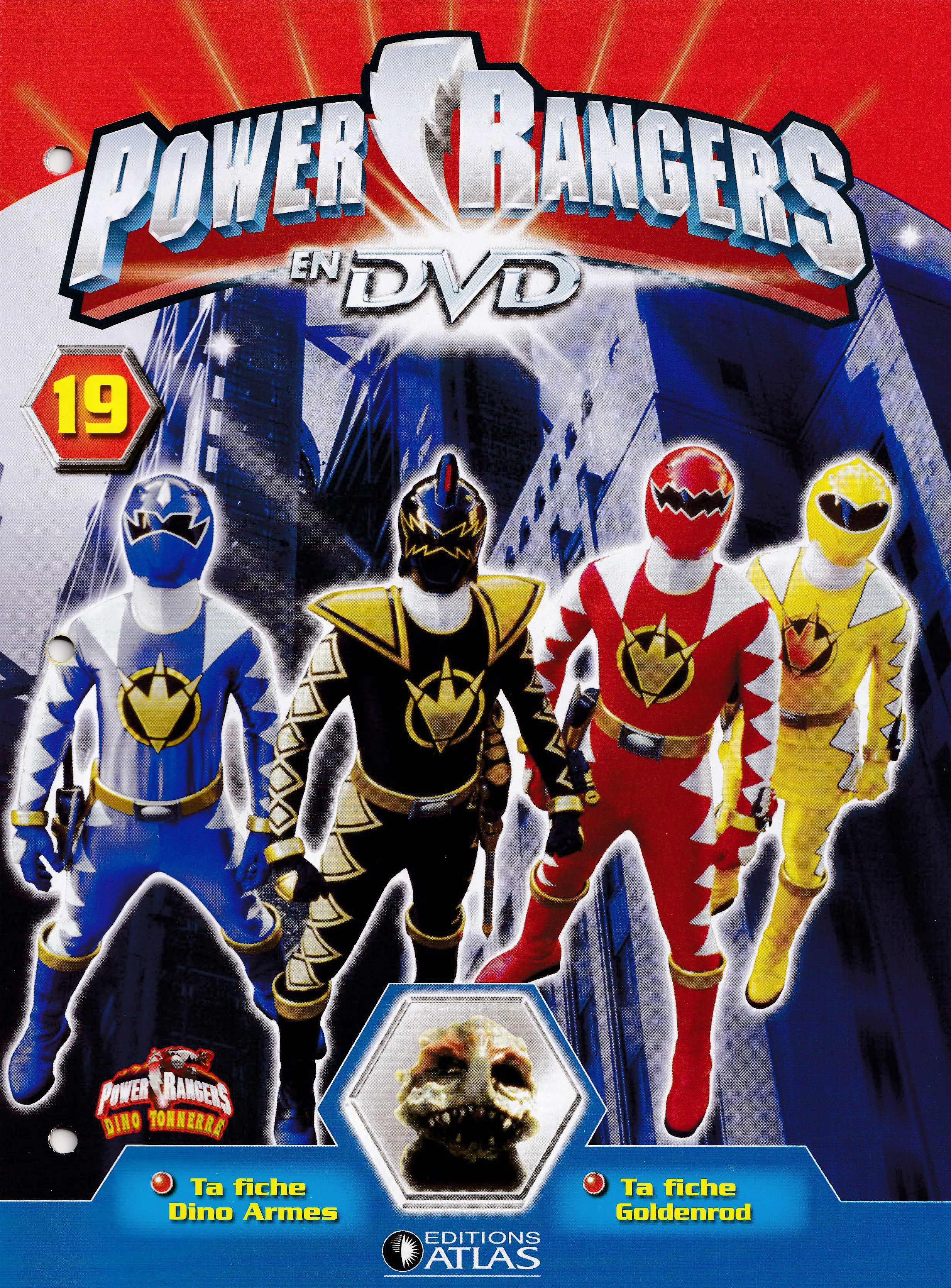 Power Rangers en DVD n°19