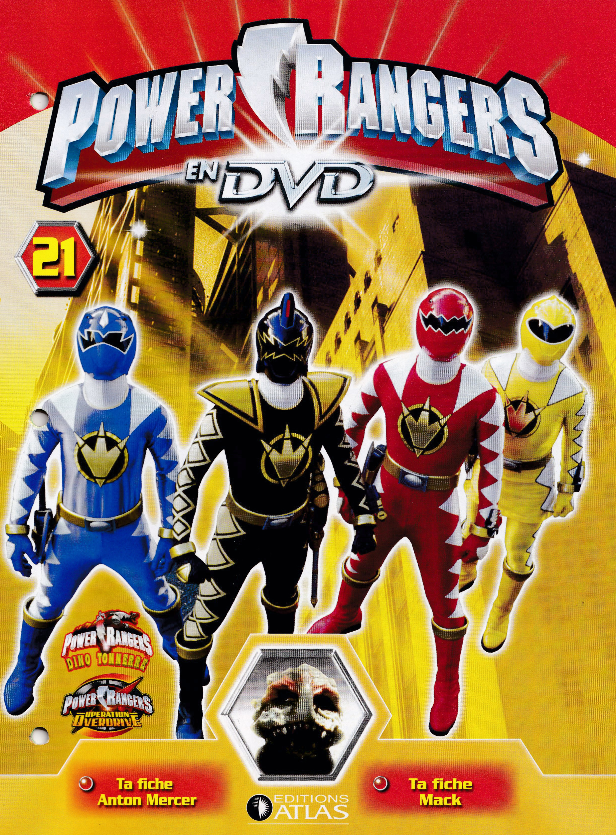 Power Rangers en DVD n°21