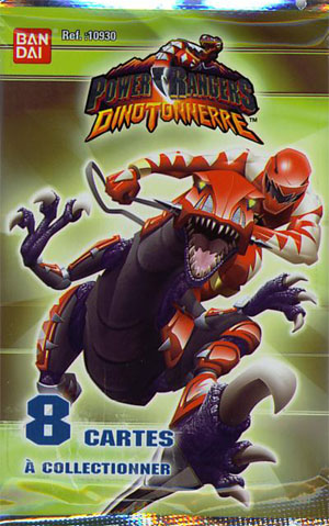 Power Rangers Dino Tonnerre - Cartes à collectionner