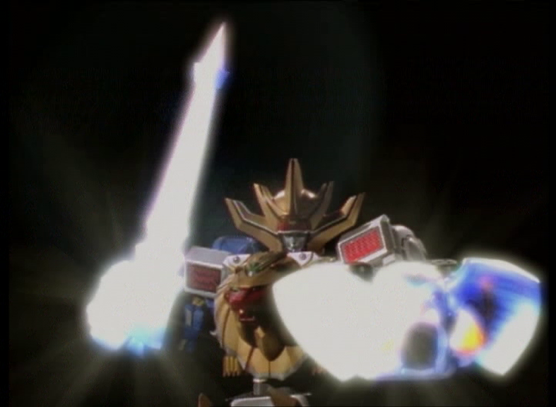 Megazord Force Animale Mode Epée et Bouclier