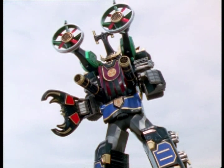 Megazord Samouraï Tonnerre