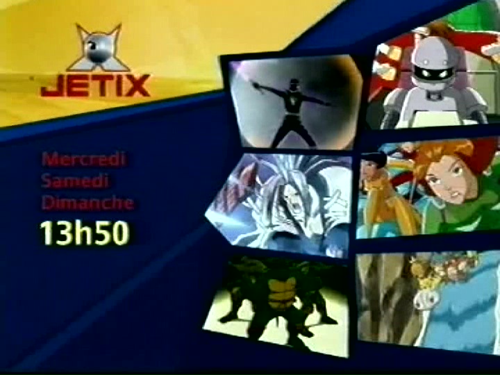 Jetix - Mercredi, samedi et dimanche à partir de 13h50